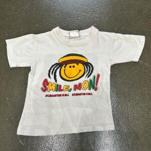 Toddlers Smile Mon St Marten Size 6-8 Fiesta Tees Baby Tee